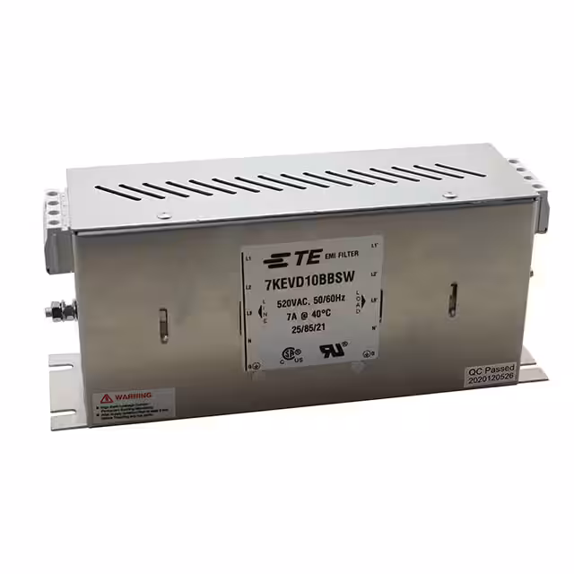 7KEVD10BBSW TE Connectivity Corcom Filters  Power Line Filter Modules